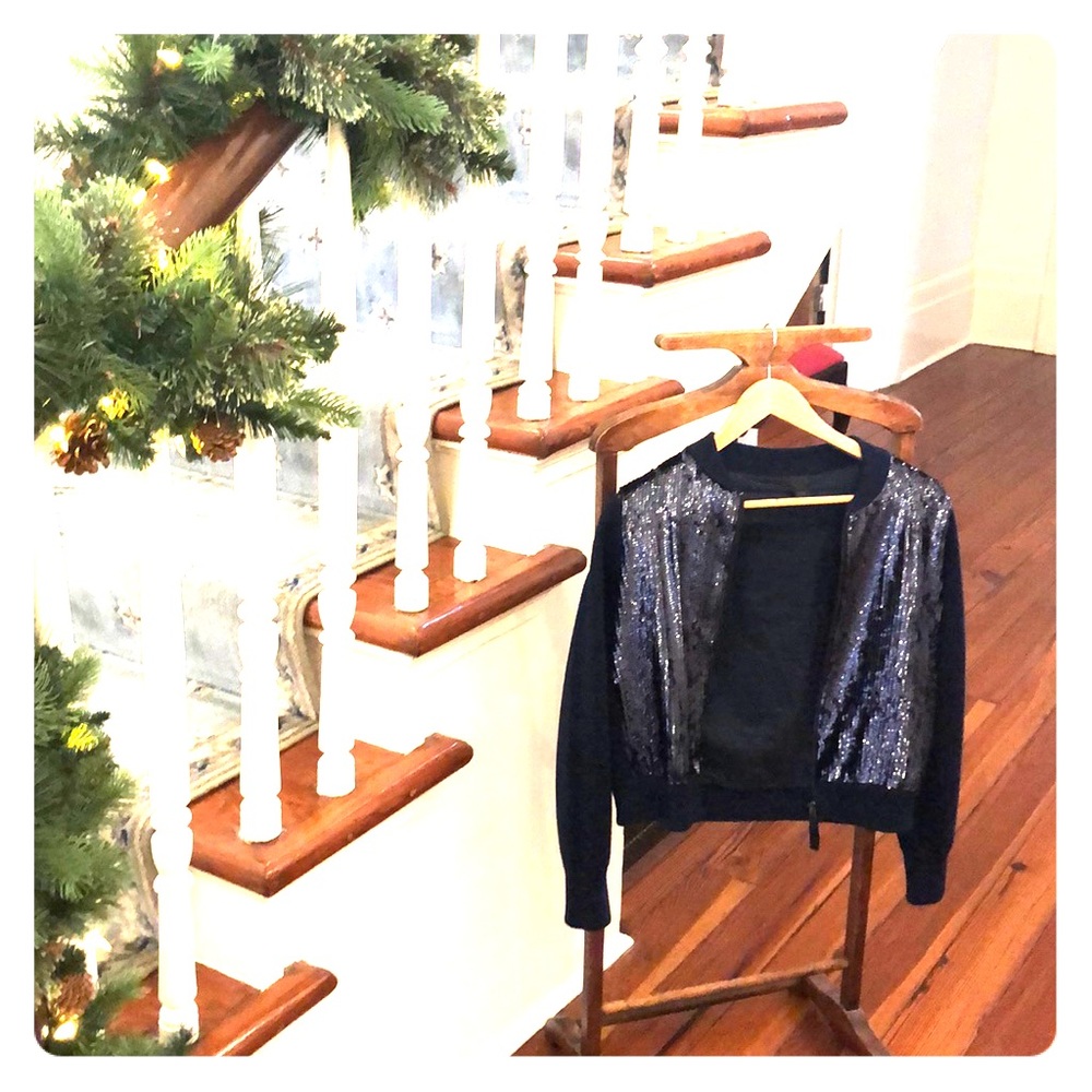 J. Crew Sequin Jacket
